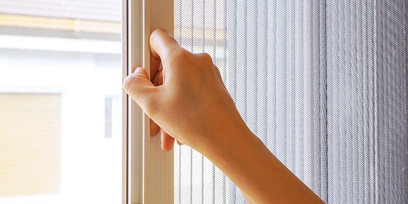 pleated type mosquito net